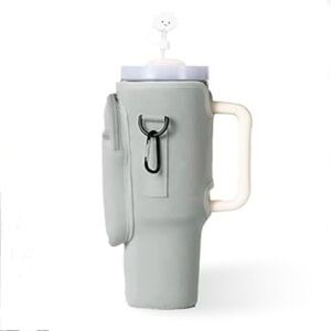 Gray Stanley Tumbler Holder Bag Purse